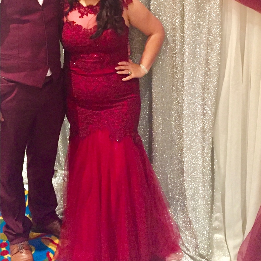 Formal mermaid Gown